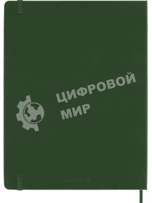 Блокнот Moleskine CLASSIC QP093K15 XLarge 190х250 мм 192 стр. пунктир твердая обложка зеленый