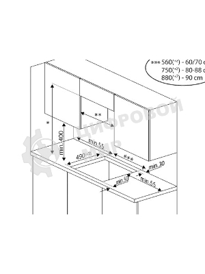 Индукционная варочная поверхность Hotpoint HB 1560S NE, независимая, черный