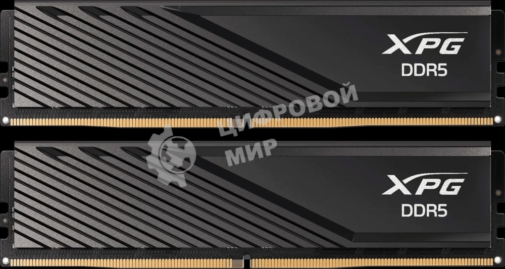 Оперативная память XPG Lancer Blade Black, DDR5, 32GB (2x16GB), 6000MHz, CL34, DIMM, с радиатором, черный