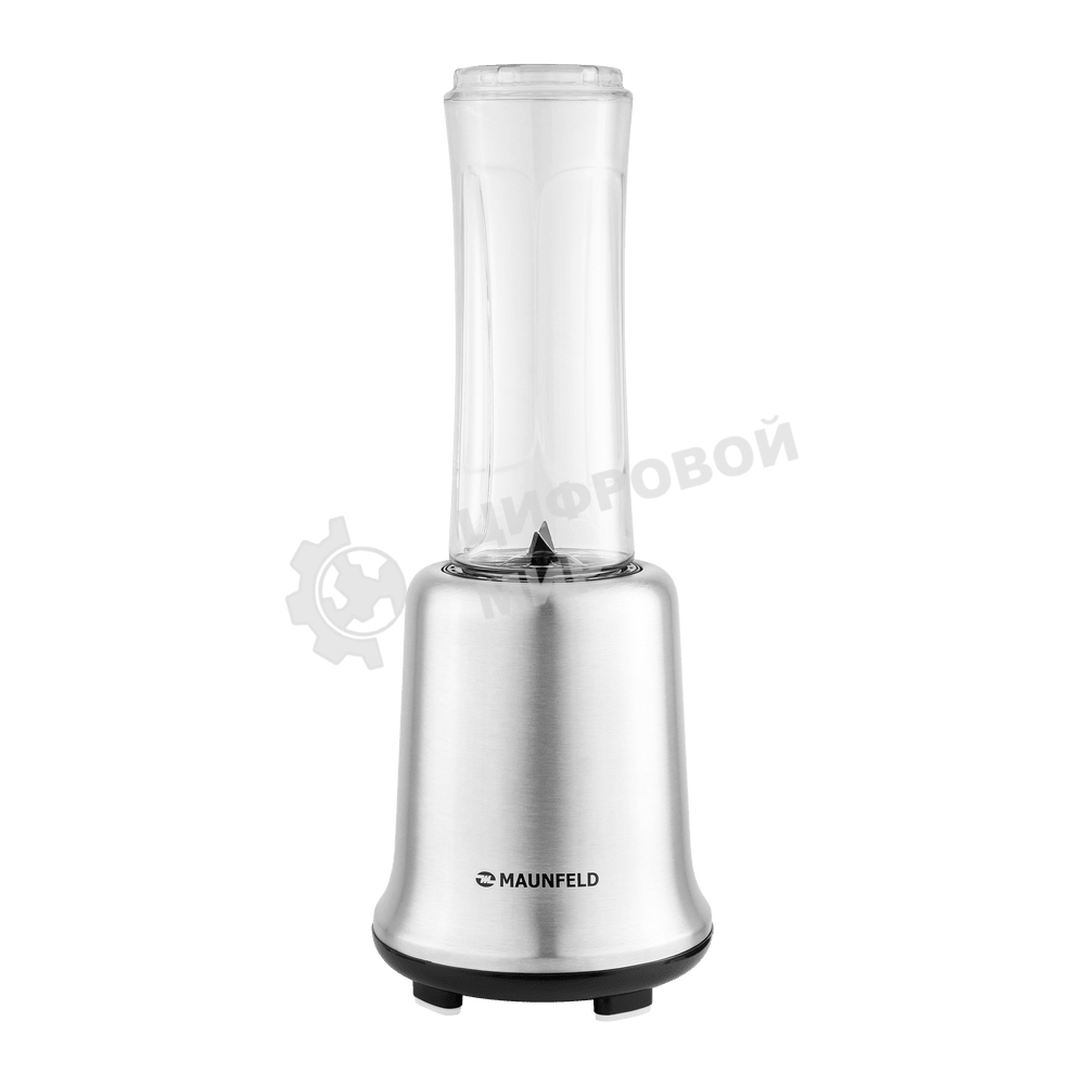 Блендер стационарный Maunfeld MF-122S нержавеющая сталь, 300 Вт