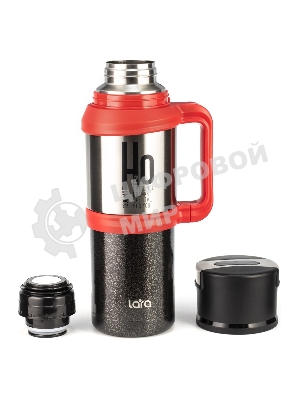 Термос Lara LR04-17 1,2 л нержавеющая сталь/пластик