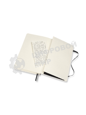 Блокнот Moleskine CLASSIC SOFT EXPENDED QP616EXP Large 130х210 мм, 400 страниц, линейка, мягкая обложка, черный