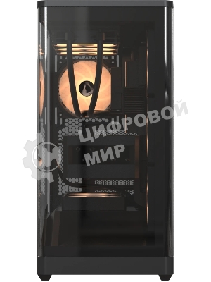 Компьютерный корпус Formula V Line Crystal U9 PA Black, ATX, TYPE-C*1, USB3.0*2, Curved Glass, SIDE 3x PERFORMANCE ARGB, REAR 1x PERFORMANCE ARGB