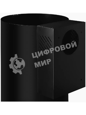 Вытяжка Kuppersberg VORTEX B ширина 40 см, отвод/рециркуляция, 800 м3/час, электронное сенсорное управление, 5 скоростей, светодиодное освещение 2х1 Вт, металлические жироулавливающие фильтры, угольный фильтр KF-ES (опция), 42 дБ, черный