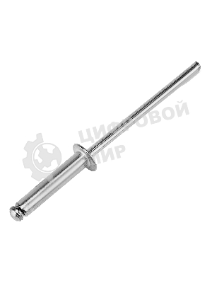 Заклепки алюминиевые Denzel, 1/8