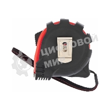 Рулетка Matrix Status magnet 3 fixations, 7,5 м х 25 мм, обрезиненный корпус, зацеп с магнитом