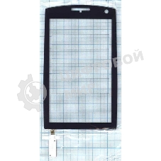 Сенсорное стекло (тачскрин) для Philips Xenium X815, черное