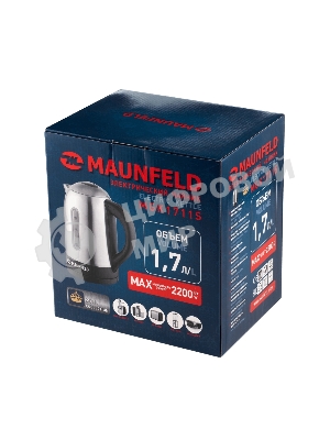 Чайник Maunfeld MGK1711S нержавейка