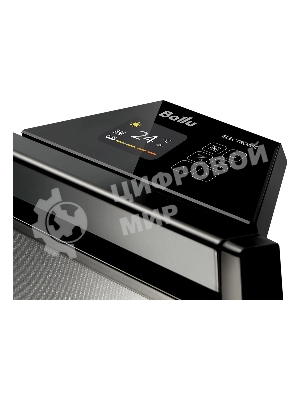 Конвективно-инфракрасный обогреватель Ballu Plaza Solar BIHP/S-1900 черный, 1900 Вт, 20 м2, термостат, дисплей