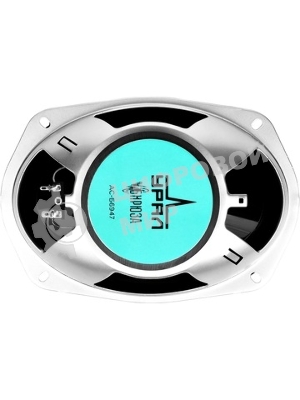 Колонки автомобильные Ural Бирюза АС-Б6947, 200Вт, 93дБ, 4Ом, 15x23см, (6x9дюйм), 2шт, коаксиальные, четырехполосные