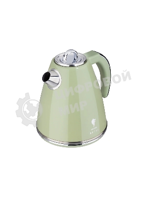 Чайник электрический LEONORD LE-1906/2 RETRO, 2200 Вт, 1.5 л, оливковый