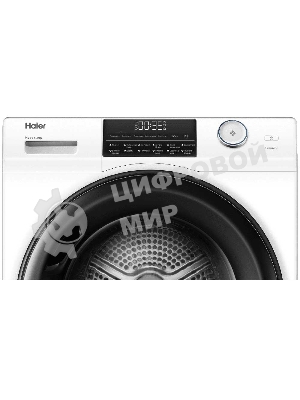 Сушильная машина Haier HD90-A2959 белый, 9 кг, сушка - тепловой насос, программ - 12, 59.5 x 84.5 x 66.5 см
