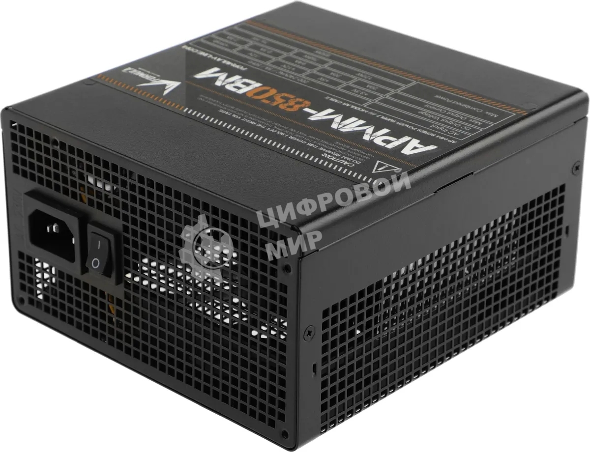 Блок питания Aerocool/Formula ATX 850W APMM-850BM 80 PLUS bronze (20+4pin) APFC 140мм fan 6xSATA Cab Manag RTL