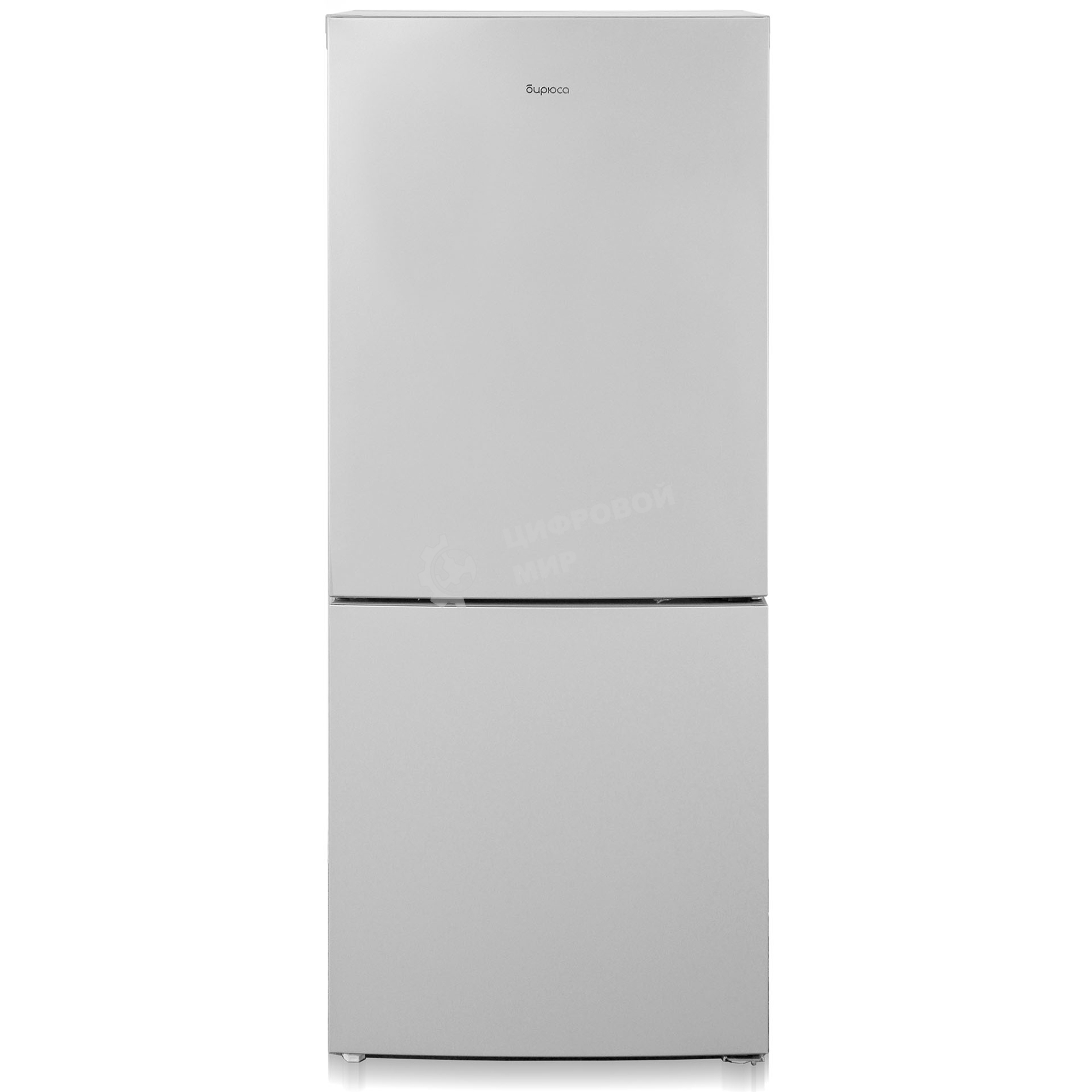 Холодильник Бирюса M6141 металлик двухкамерный 165/60л морозилка снизу