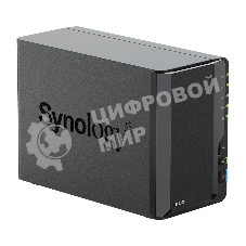 СХД настольное исполнение Synology 2BAY NO HDD DS225+