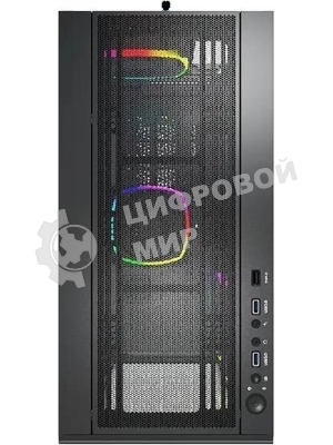Компьютерный корпус Montech SKY TWO черный без БП ATX 3x140мм 2xUSB3.0 1xUSB3.1 audio bott PSU