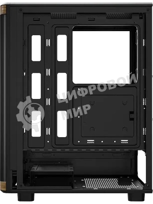 Компьютерный корпус Aerocool/Formula TimberLine T1 черный без БП ATX 4x120мм 1xUSB 2.0 1xUSB 3.0 1xUSB3.1 audio bott PSU