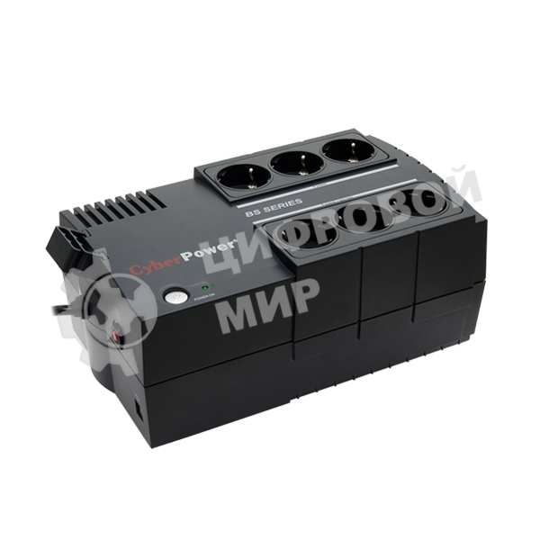 Источник бесперебойного питания CyberPower BS850E черный 850VA