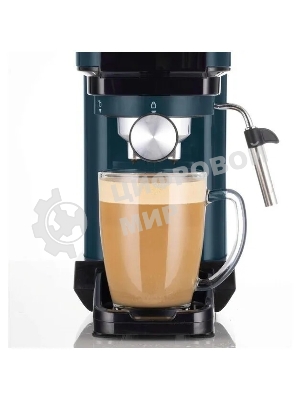 Кофеварка рожковая Ariete 00M139918AR0 маренго/синий, молотый/капсулы, 1,1 л, 1300 Вт, 15 бар