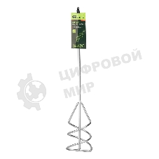 Миксер из оцинкованной стали Сибртех, D 120 мм, L 570 мм,для красок и штукатурных смесей