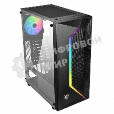 Компьютерный корпус MidiTower MSI MAG VAMPIRIC 100R (ATX, без БП, ARGB, 2xUSB 2.0 Type-A + USB3.2 Type-A) (306-7G07R25-809)