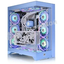 Компьютерный корпус Thermaltake CTE E660MX голубой без БП E-ATX 13x120мм 11x140мм 2xUSB 3.0 audio bott PSU