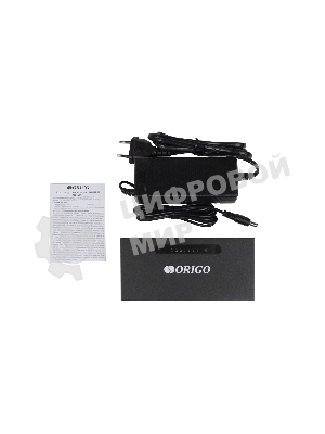 Коммутатор неуправляемый PoE ORIGO OS1206P/60W/A1A 4x100Base-TX PoE+, 2x100Base-TX, PoE-бюджет 60 Вт, корпус металл