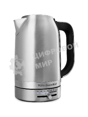 Чайник электрический KitchenAid 5KEK1701ESX стальной, 1.7 л, 2400 Вт