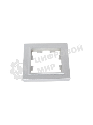 Рамка 1-м BRITE РУ-1-БрА алюм. IEK BR-M12-K47