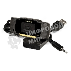 Веб-камера ExeGate GoldenEye C270 HD 1280x720, 30 кадр/с, USB Type-A, микрофон (шумоподавление), универсальное крепление