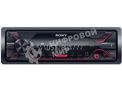 Автомагнитола Sony DSX-A110, 1 DIN, USB Type-A, AUX, съёмная панель