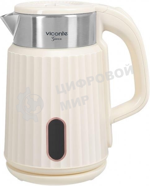 Чайник электрический Viconte VC-3335 2.3л, бежевый
