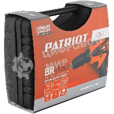 Дрель-шуруповерт Patriot BR 115Li, 12 В, 2 Ач, 25 Нм, щеточный