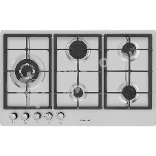 Газовая панель Maunfeld EGHS.95.33CS/G, 5 конфорок, нержавеющая сталь, серебристый