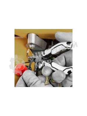 Длинногубцы Matrix Mini, 125 мм изогнутые, авторазжим, PRO