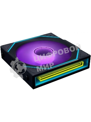 Вентилятор для корпуса Lian-Li Uni Fan SL-INF Wireless 120 Reverse ARGB 120х122.1x28 черный 4-pin 32.2дБ (G99.12RSLIN1W1B.R0) Ret