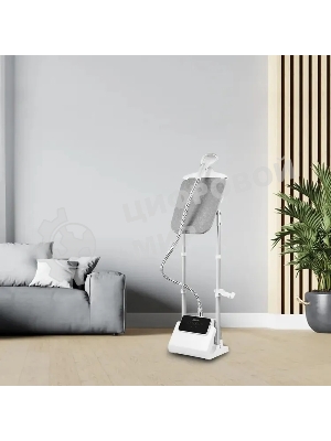 Отпариватель Kitfort КТ-9122 белый/серый, 1800 Вт, 35 г/мин, 2400 мл