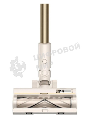 Пылесос вертикальный Dreame R10 бежевый/белый, питание от аккумулятора, 120 Вт, уборка сухая, пылесборник 0.6 л, работа от АКБ max 60 мин