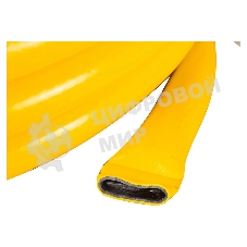 Шланг поливочный ПВХ усиленный пищевой трехслойн. армир. 3/4 50м желт. Вихрь 73/7/2/5