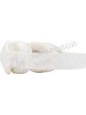 Беспроводные/проводные наушники Hyundai H-HP104 белый, накладные, Bluetooth + проводной, до 6 ч