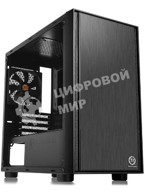 Компьютерный корпус Thermaltake Versa H17 черный без БП mATX 1xUSB 2.0 1xUSB 3.0 audio bott PSU