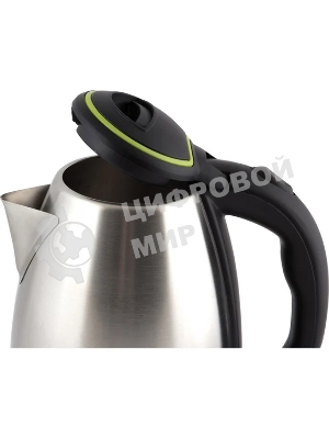 Чайник электрический Матрена MA-001 1.8 л,сталь,цвет крышки зеленый (005458)