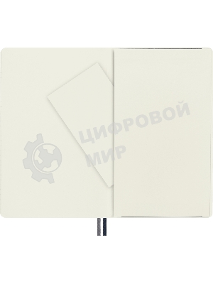 Блокнот Moleskine CLASSIC SOFT EXPENDED QP616EXPB20 Large 130х210 мм, 400 страниц, линейка, мягкая обложка, синий сапфир
