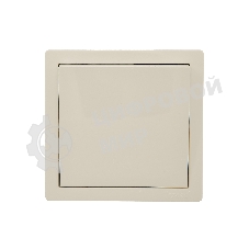 Выключатель 1-кл. ОП LETO крем LEZARD 752-0300-100