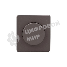 Светорегулятор Kranz KR-78-0732-2 ROUND (диммер) 300Вт с/у титан