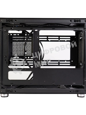 Корпус Midtower mATX Eurocase 00-01064257 MI05 черный без БП закаленное стекло USB 3.0