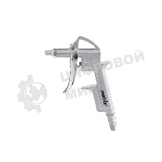 Набор пневмоинструмента Matrix, 5 предметов, быстросъемное соед. краскорасп. с верхним бачком