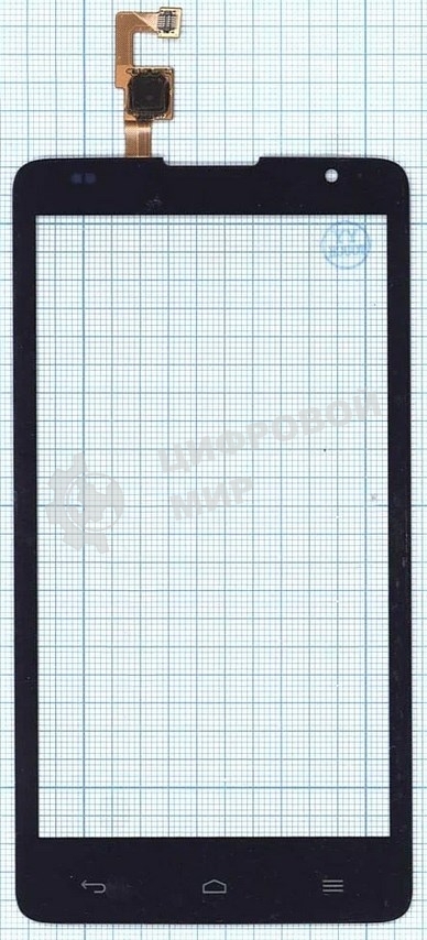 Сенсорное стекло (тачскрин) для Huawei C8816, черное