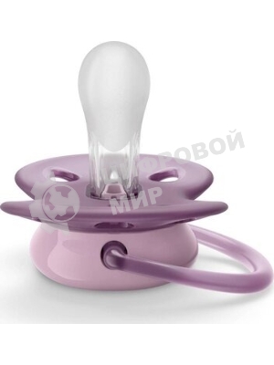 Пустышка Philips Avent ultra soft, собачка, 6-18 мес., 1 шт.