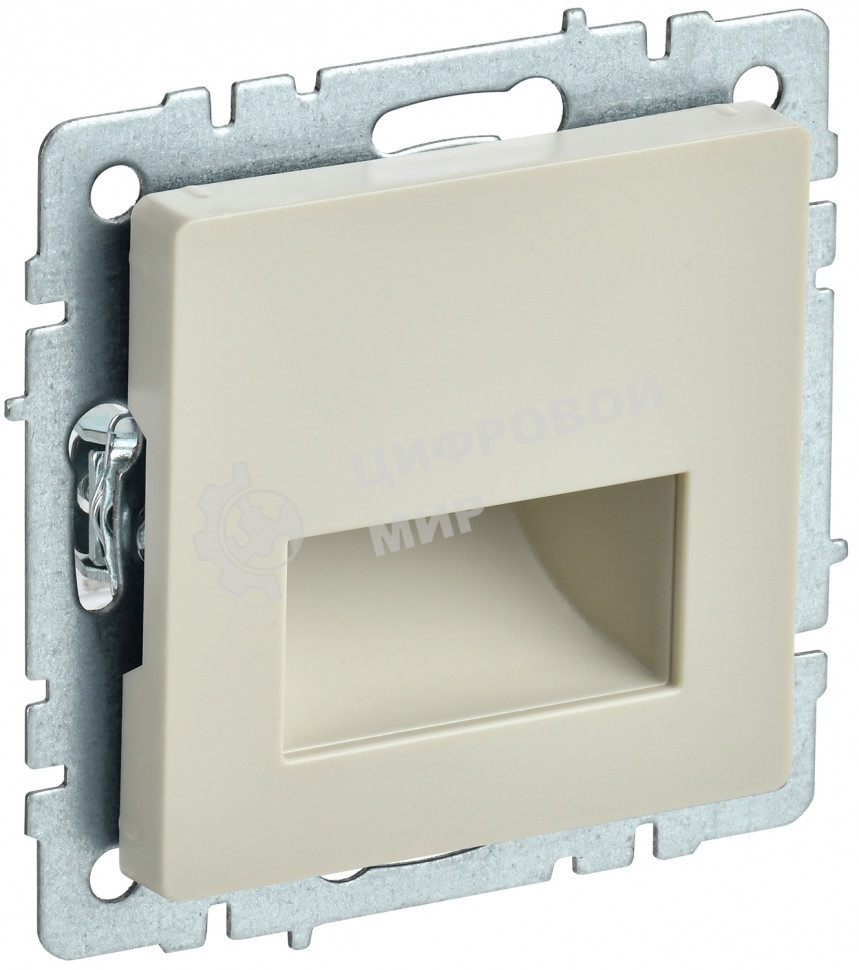 Подсветка светодиодная встраиваемая IEK BRITE ПЛ20-БрКр (BR-FL20-K10) бежевый